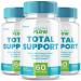 (3 Pack) Healthy Flow Capsules Healthy Flow Total Support Pills with All Natural Ingredients Advanced Formula Supplement for Overall Wellness with Max Strength Vitamins Women and Men (180 Capsules)