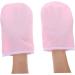 Moufles Hydratants De Paraffine 25x15 Cm Confortables Pour Femmes Soin Spa Des Mains Bien- tre Thermique Rose Bord Blanc - Buy Online on GoSupps.com