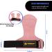 Manueklear Pink Leather Weightlifting Wrist Straps for Deadlifts & Powerlifting - Men/Women - Buy Online on GoSupps.com