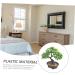 Zerodeko 2pcs Welcome Pine Flower Pot Houseplants Live Indoor Home Desk Fake Bonsai Desk Top Decor Interior Decor Simulation Green Plants Simulation Tree Office Plastic Flower Household - Buy Online on GoSupps.com