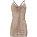 Shop Hanxiulin Women's Long Sleeve Festive Cocktail Dresses | Sequin & Leisure Styles in Khaki - Buy Online on GoSupps.com