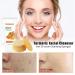 Buy Turmeric Facial Cleanser Set - Natural Face Wash Soap & 20pcs Cleansing Pads for Smooth Skin - Ideal for Men & Women - International Shipping Available - Buy Online on GoSupps.com
