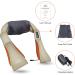 Snailax Wireless Neck Massager | Shiatsu Massage Device with Heat | Portable Pain Relief for Neck & Back | Perfect Gift for Men & Women - Khaki - Buy Online on GoSupps.com