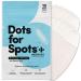 Dots for spots mega dot anti pimple patch 10 pieces - pimple patches against acne transparent hydrocolloid pimples - fast -acting vegan and animal test -free 1 piece (10 Pack) mega dot - oval