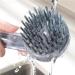 Multi-Functional Long Handle Liquid Cleaning Brush Household Press Out Liquid Cleaning Brush Kitchen Washing Dishes to Remove Oil and Liquid Pan Brush - Buy Online on GoSupps.com