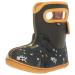 BOGS BABY WELLINGTON BOOTS PLUM FLOWER STRIPE 71565 SIZE UK 3-8 9 UK Child Khaki