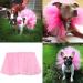 Summer Pet Cat Wedding Dress Sweet Dog Mesh Skirt Clothes Pet Tutu Skirt Pet Sexy Design Clothing Gauze Tutu Skirt (Pink/L) Pet L Pink - Buy Online on GoSupps.com
