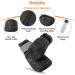 OHCOZZY Waterproof Dog Boots - Anti-Slip Paw Protector Shoes for Small Medium Large Dogs - 4 Pcs - Adjustable Reflective Straps - S Black - Buy Online on GoSupps.com