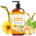 Ginger Oil Massage Oil for Massage Therapy Ginger Oil Lymphatic Drainage Massage Sore Muscle Massage Oil Natural Ginger Body Oil for Gua Sha Massage with Arnica Oil-Warming Relaxing Soothing Muscles
