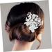 Beaupretty Crystals silver hair comb bride hair side comb hair accessories for women bridal hair side comb hair toppers for women wedding European and American crystals hairpin Accessories - Buy Online on GoSupps.com