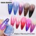 Nail Powder - Chrome Nail Powder Temperature Change Nail Glitter Sparkle Nail Art Powder Brown Glitter Dust for Nail Art Manicure Decoration Accessories (0.3g) Color Change: 011 - Buy Online on GoSupps.com