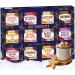 Hot Chocolate Selection Gift Set - 12 Assorted Flavours in Cookies n Creme Rocky Road Berries Cherries & Marshmallows - 400g | Perfect Christmas Gift for Men, Women, Her, Him - Buy Online on GoSupps.com