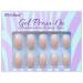 Buy Bartbox Short Square Baby Boomer Press On Nails - Pink Gradient White Fake Nails with Glue | 30 Pieces Artificial Fingernails - Buy Online on GoSupps.com