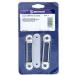 Attwood 10796-3 Angled Zamak Boat Bow Sockets - Pack of 2 | Quality Marine Hardware - Buy Online on GoSupps.com