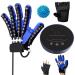 Upgraded Rehabilitation Robot Gloves Relieve Hand Stiffness Hemiplegia Stroke Arthritis Left & Right Hand Finger Rehabilitation Trainer(Size:S Color:Left Hand) Small Left Hand