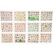 Nail Art Stickers Flowers Birds Nail Art Stickers Fashion Easy to Stick for Nail Salon for Home Use - Buy Online on GoSupps.com