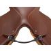 Fusions Rolled Leather Bucking Strap (safety saddle strap) Brown - Buy Online on GoSupps.com