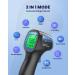 Infrared Touchless Forehead Thermometer for Adults, Kids - Medical Digital Thermometer with Fever Alarm, Silent Mode - Black - Buy Online on GoSupps.com