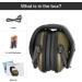 awesafe Electronic Shooting Earmuffs Ear Hearing Protection Headphones for Shooter Noise Reduction Sound Amplification Army Green - Buy Online on GoSupps.com