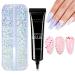 Makartt Nail Rhinestone Glue Gel Kit 15g Super Adhesive Nail Gel with Nail Crystal Rhinestone Nail Glue Gel Kit for Rhinestones Crystal Stones Jewels Nail Rhinestone Gel Kit-02