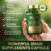 Brain Supplements for Memory and Focus 120 Caps Cognitive Support for Adults Nootropic for Recall Clarity & Mental Energy with NAC CDP-Choline B12 Ginkgo Bacopa & Rhodiola Caffeine-Free - Buy Online on GoSupps.com