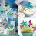 60 PCS Cupcake Toppers Party Cake Decoration Supplies (Mermaid) - Buy Online on GoSupps.com