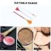 FRCOLOR 3pcs Fan-Shaped Facial Brush Set | Liquid Blusher Eyeshadow & Foundation Makeup Tools | Perfect for Flawless Application - Buy Online on GoSupps.com