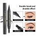 Buy Black Microblading Eyebrow Pen - 2-in-1 Waterproof Dual-Ended Tool for Natural-Looking Brows | Lasts All Day - International Shipping Available - Buy Online on GoSupps.com