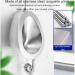 Stainless Steel Integrated Men's Urinals Wall-Mounted Vertical Toilets Induction Drainage Public Toilet Suitable for Use in Schools Hospitals Office Buildings Hotels (C) - Buy Online on GoSupps.com