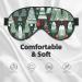Christmas Trees Print Ultra-Soft Light-Blocking Eye Mask | Buy Internationally for Comfort & Restful Sleep - Buy Online on GoSupps.com