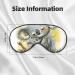 Buy Cute Koala Mom and Baby Print Soft Eye Mask | Sleep Eye Cover for Travel & Naps Perfect for Women & Men - Buy Online on GoSupps.com