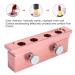 DIY Lipstick Mold - Aluminum Alloy Dual Use Lip Balm Maker Tool (12.1mm 4 Holes) | Xuuyuu Cosmetic DIY Essentials - Buy Online on GoSupps.com