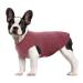Hjumarayan dog sweater medium -sized dogs - thin dog sweater washable dog sweater striped dogs shirt elastic dog sweaters dog sweater fleece fleec for Corgi dachshund (red l) l Burgundy red