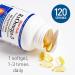 Natural Factors RxOmega-3 Mini-Gels 500 mg - 120 Enteric Softgels for Heart & Joint Health - Buy Online on GoSupps.com
