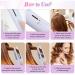 Curling Irons 1.25 Inch Curling Iron Rotating with 4 Temps Instant Heat Hair Curling Wands Pink - Buy Online on GoSupps.com