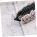 Minkissy French Barrette Hair Clip Comb Claw | Korean Fish Hairpin Banana Beautiful Vertical Ponytail Holder - Buy Online on GoSupps.com