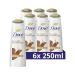 Dove Shampoo Oil Care Nourishing Hair Care for dry and brittle hair with Bio-Restore Complex 250 ml 6 pieces