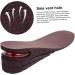 Unomor 3 Pairs Inner Height Increasing Insoles | Shoe Cushion Sports Insoles for Height Lift | Height Increase Inserts for Running Shoes - Buy Online on GoSupps.com