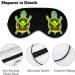 Tribal Kanaka Maoli Flag Turtle Sleep Mask - Adjustable Strap for Sleeping, Travel, and Nap - Men and Women - Buy Online on GoSupps.com