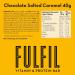 Fulfil Chocolate Salted Caramel Protein Bar - 15 x 40g Bars | High Protein, Low Sugar, 9 Vitamins - Buy Online on GoSupps.com
