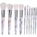 Makeup Brush 10 Pieces Professional Makeup Brush Set Cosmetics Blush Foundation Brush Eye Shadow Lip Brow Makeup Brush Set (Color : B Size : Suit)(C Suit) C Suit