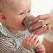 Silicone Baby Cup for Infant & Toddler - 2oz Non-Slip Training Cup - Glacier Green - Ages 4+ Months - Easy Grip for Self Feeding - Buy Online on GoSupps.com
