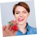 PartyKindom Moisturizing Strawberry Lip Balm Compact Lip Cream for Men Women Bulk Lip Care for Daily Use Repair for Dry Lips Stylish Strawberry Design High Efficiency - Buy Online on GoSupps.com