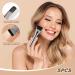 Flat Foundation Brush 5PCS Liquid Foundation Brush Streak-Free Flat Makeup Brush Ultra Thin Concealer Brush for Liquid Cream Foundation Powder Buffing - Buy Online on GoSupps.com