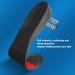 Sushn3D Plantar Fasciitis Insoles 35mm Height Increase | Memory Foam Arch Support | Shock Absorption Gel Inserts | Men 8 1/2-9 | Women 10 1/2-11 Deep Black L - Buy Online on GoSupps.com