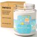 TRINIDa Baby Powder Scented Odor Eliminating Candles Gifts for Women Eliminates 99% of Pet Smoke and Other Smells Quickly Natural Soy Candles Gift Set for Women Premium Scented Candles Gifts