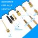 26-Piece Bicycle Valve Adapter Set - Autoventile & French Valve with Sealing Rings for All Bicycle Pumps - Auidy_6TXD - Buy Online on GoSupps.com