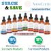 Vitamin C Serum with Aloe Vera and Fruit Extracts - Acne & Sun Spot Treatment - Under Eye Toner - Anti Aging Serum 2 oz - Buy Online on GoSupps.com