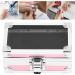 Nail Drill Bits Holder Drop Resistant Nail Drill Bits Container Aluminum Alloy Multi Hole for Salon (Dazzling Pink) - Buy Online on GoSupps.com