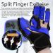 Both Hands Rehabilitation Robot Gloves Electric Glove Finger Orthoses Soft Resting Hand Splint for Flexion Contracture LCD Touch Screen/Timing/intensity Can Be Adjusted (XL) X-Large - Buy Online on GoSupps.com